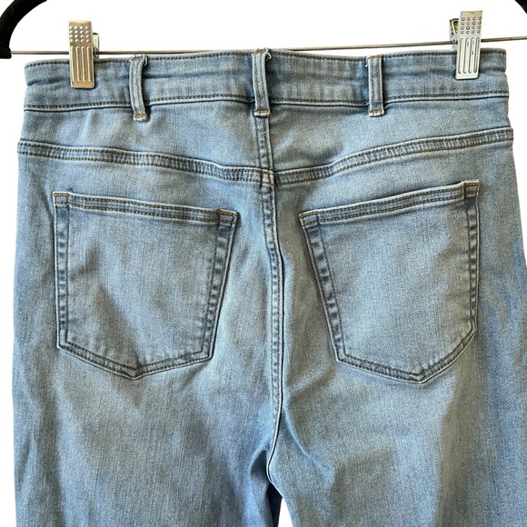 J MCLAUGHLIN GALVESTON JEANS 8 CROPPED STRAIGHT LEG HI RISE STRETCH DENIM - Picture 5 of 11